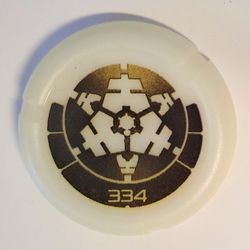 Large Figure Throwing Disc, Kanoka, Po-Metru 334 Print