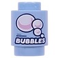 Brick Round 1 x 1 with White/Pink Bubbels, 'BUBBLES' print