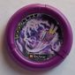 Large Figure Throwing Disk, Electro / Energy, 4 Pips, Flying Box and Lightning Creature Print