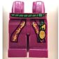 Hips and Light Purple Legs with Dumbledore Robe and Belt Print