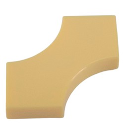 LEGO part 3396 TILE 2X2, W/ CUT OUT in Cool Yellow/ Bright Light Yellow