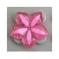 Clikits Icon, Flower 2 x 2 Large, 5 Petals with Pin, and Bright Pink Petal Highlights Print
