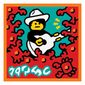 Tile 2 x 2 with Crab Attack print