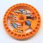 Technic Disc 5 x 5 Notched, Skeleton