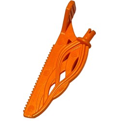Large Figure Weapon Flame with Ski