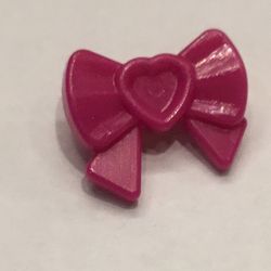 LEGO PART 11618 Headwear Accessory Bow with Heart, Long Ribbon and Pin ...