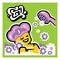 Tile 2 x 2 with Flower Shower print