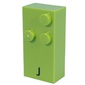 Braille Brick 2 x 4 with 3 Studs ⠚ and 'J' Print