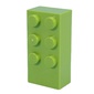 Braille Brick 2 x 4 with 6 Studs ⠿