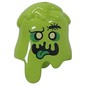 Headwear Slime, Yellow Eyes, Green Eyeshadow, Bug for Eyebrow, Slime Mouth, Green Tongue
