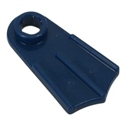 LEGO part 10190 Minifig Footwear Flipper [Thick] in Earth Blue/ Dark Blue