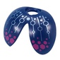 Minifig Neckwear Ladybug / Ladybird Wings with Silver/Metal Magenta Hexagon Decorations Spots Print