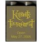 Duplo Brick 1 x 2 x 2 with Knights' Tournament Print