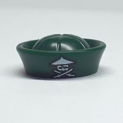 Hat Sailor with Ninja Skull, Swords Print