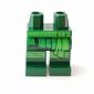 Hips and Dark Green Legs with Bright Green Robetails, Sash Belt, and Knee Wraps Print (Lloyd)