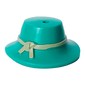 Hat Wide Brimmed with Knotted Tan Band Print