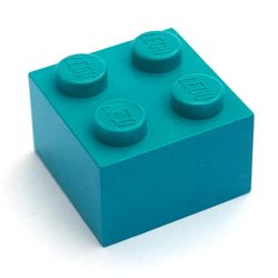 LEGO Color 3 - Dark Turquoise | Rebrickable - Build with LEGO