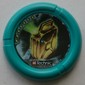 Large Figure Throwing Disk, Turbo / City, 7 Pips, Fuel Container with Handle Print