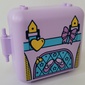 Pod, Square 3 x 8 x 6 2/3 [Male] with Suitcase print