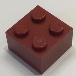 LEGO part photo in color 320 - Dark Red LEGO part photo in color 320 - Dark Red