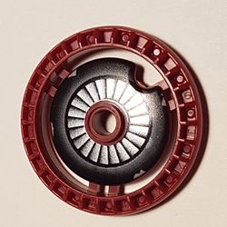 Technic Disc 5 x 5 Notched, No Pin with ARC-170 Starfighter Print