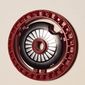 Technic Disc 5 x 5 Notched, No Pin with ARC-170 Starfighter Print