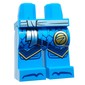 Hips and Dark Azure Legs with Metallic Blue Belt, Robes, Dark Blue/Gold Trim, Scales, Gold Symbol print
