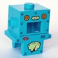 Costume / Mask, Robot with Chestplate, Gage, Screws, Buttons print