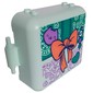 Pod, Square 3 x 8 x 6 2/3 [Male] with Coral Bow Tie print