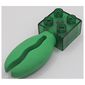 Duplo Brick 2 x 2 with Rubber Claw