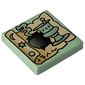 Tile 2 x 2 with Scroll and Potions Print (HP)