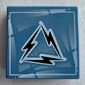 Tile 2 x 2 with Alpha Team Arctic Lightning Logo Print