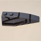 Wedge Curved 6 x 2 Right with Black Lines and Panels (Speeder) Print