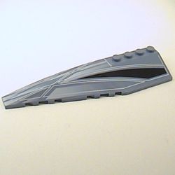 Wedge Curved 12 x 3 Left with Alpha Team Arctic Wraparound Print