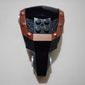 Large Figure Torso with Karzon Print (Black Front and Copper Trim) Brick 2 x 2 Relief (Series 3)