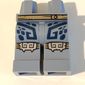 Hips and Sand Blue Legs with Tan Belt, Dark Blue Markings, Silver Knee Pads print