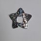 Clikits Icon Accent, Star 3 1/4 x 3 1/4 with Holographic Pattern