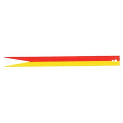 Banner, Long 19 x 2 with Yellow and Red print