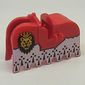Animal / Creature Accessory, Horse Barding with Lion Head (Royal Knights) Print