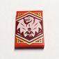Tile 2 x 3 with White Ninjago Flag print