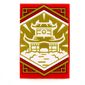 Tile 2 x 3 with Golden Ninjago Flag print