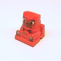 LEGO PART 30599pr0004 Racer Driver Head, Brick Special 2 x 2 Square ...