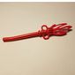 Large Figure Weapon Staff, Long Axle, Flame 1 x 12