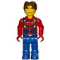 Juniors Midifig, Jack Stone - Red Jacket, Blue Overalls and Blue Legs