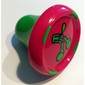 Music Builder Sound Plug with Bright Green Base and Bright Green Maracas Print