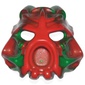 Large Figure Mask Hau Nuva, Infected with Marbled Green Pattern