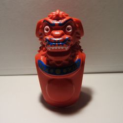 Creature Body Part, Lion / Dog Head and Torso with Jun-Chi Print