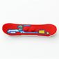 Sports Snowboard with Blue/White/Yellow Print, White Bottom