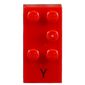 Braille Brick 2 x 4 with 5 Studs ⠽ and 'Y' Print