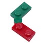 Hinge Plate 1 x 4 Swivel Top / Base - Solid Clip [Complete Assembly] - Green Top
